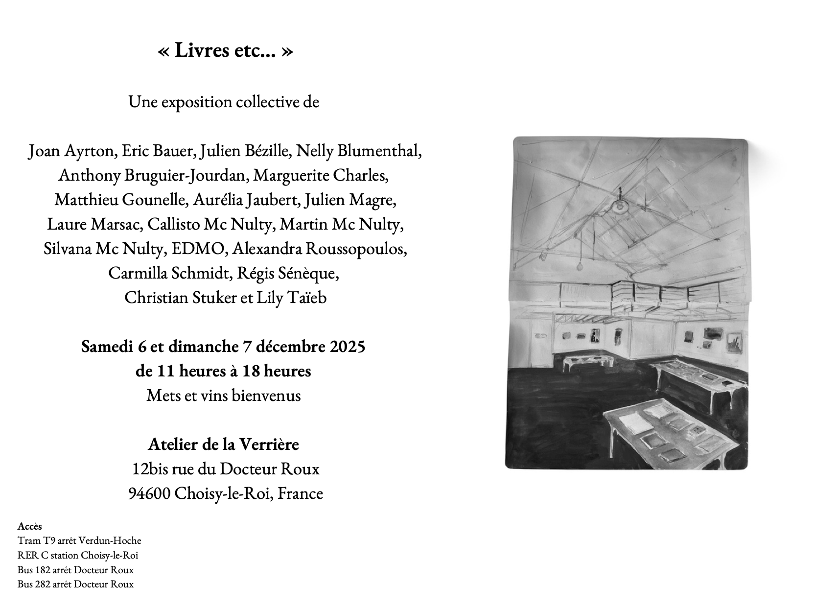 Invitation Livres etc...